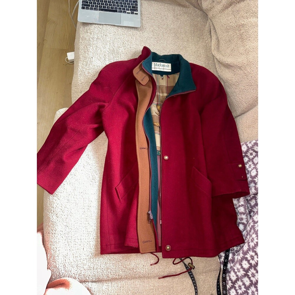 Mackintosh New England Red Vintage Coat